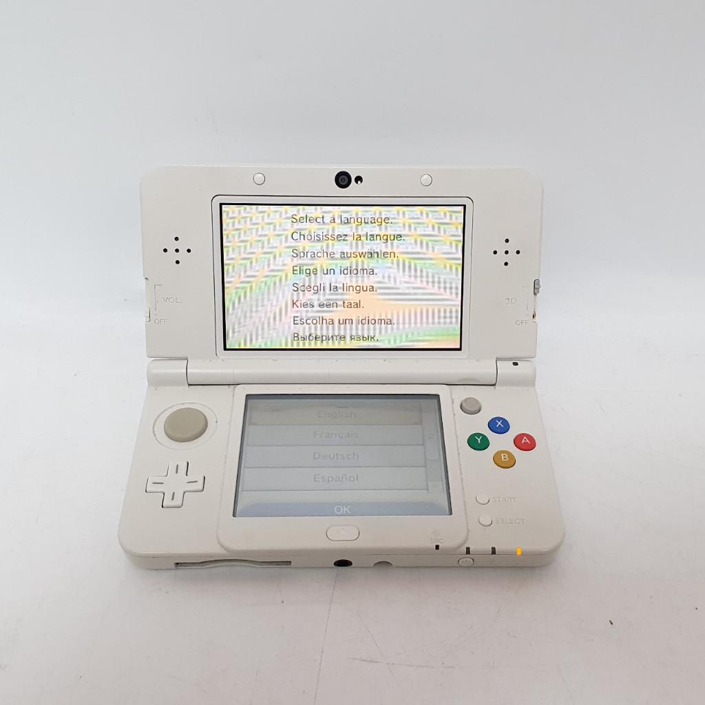 Nintendo NEW 3DS Wit in Nette Staat, Spelcomputers en Games, Spelcomputers | Nintendo 2DS en 3DS, Zo goed als nieuw, 3DS, Wit