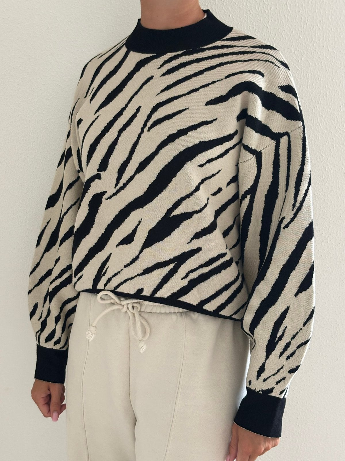 Seven Sisters trui met zebraprint - Maat XS, Ophalen of Verzenden, Zo goed als nieuw, Maat 34 (XS) of kleiner, Meerkleurig