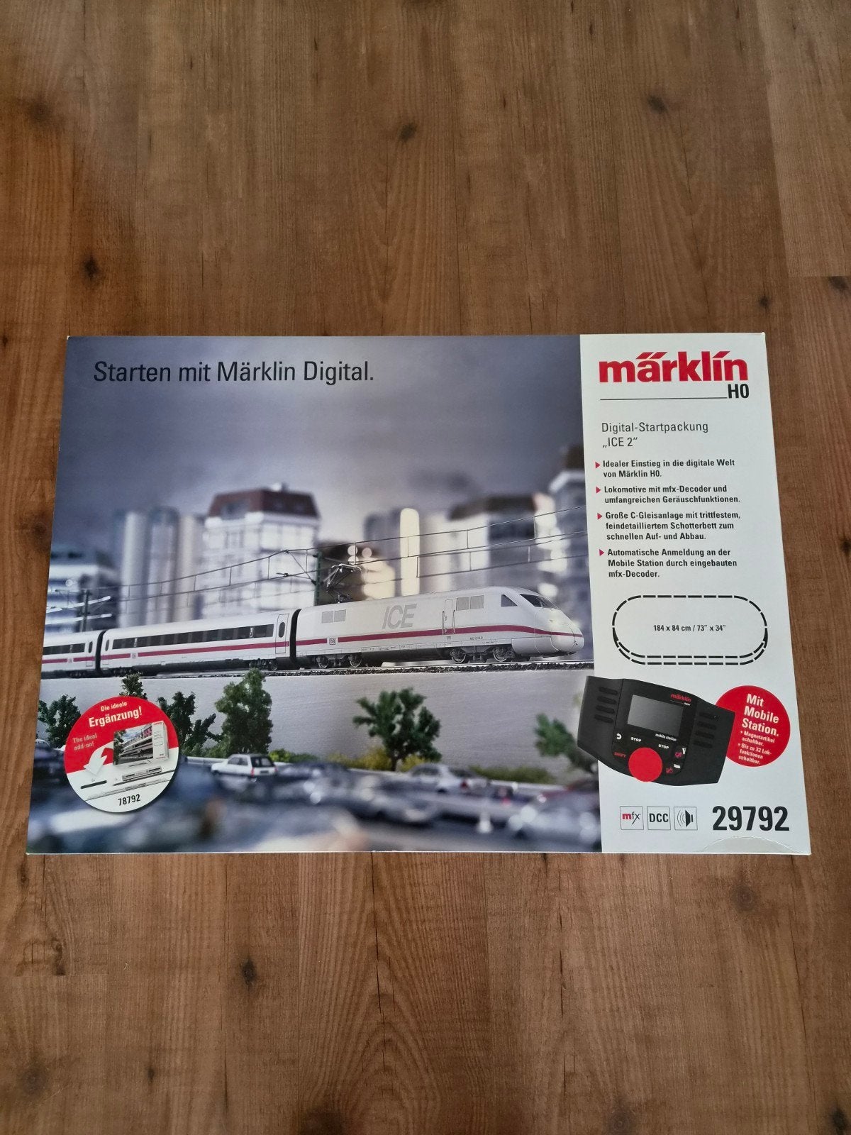Marklin Digitale Sartset ICE 2, Hobby en Vrije tijd, Ophalen, Wisselstroom, Treinset, Zo goed als nieuw