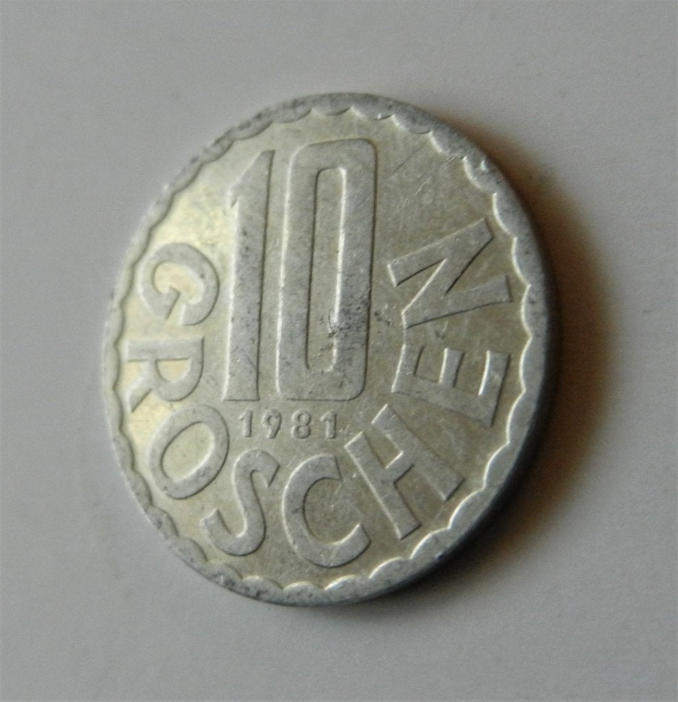 Oostenrijk 10 groschen 1981, Verzenden, Oostenrijk, Losse munt