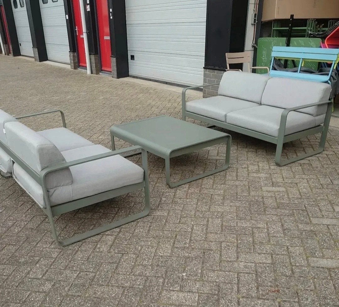Nieuwe fermob bellevie lounge tafels 3 kleuren, Tuin en Terras, Tuinsets en Loungesets, Ophalen, Nieuw