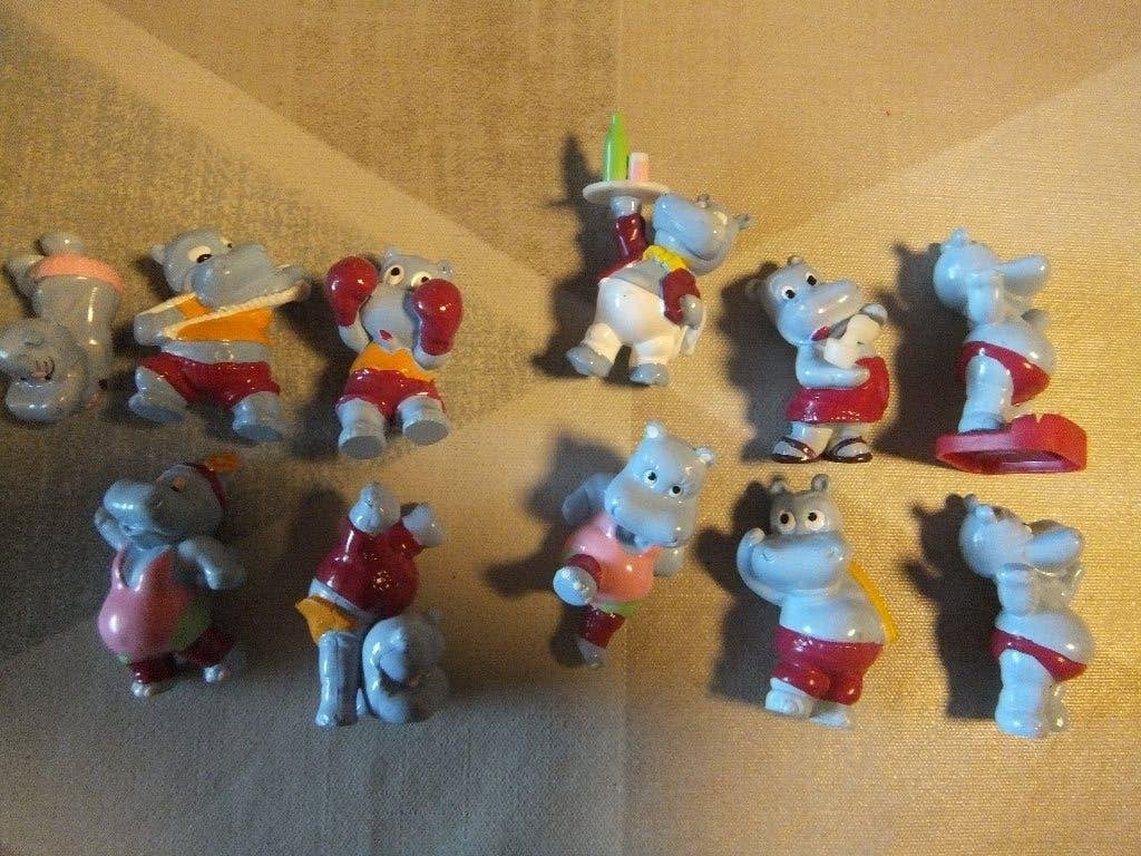 ferrero figuurtjes, Ophalen of Verzenden, Zo goed als nieuw, Hardplasticfiguren