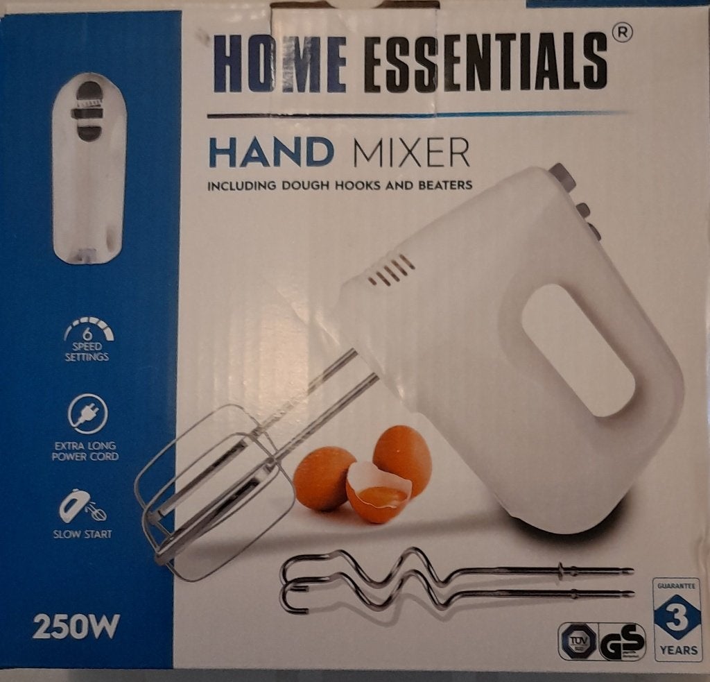 Te Koop: Een witte handmixer, nieuw., Minder dan 1 liter, Ophalen of Verzenden, Nieuw, 3 snelheden of meer