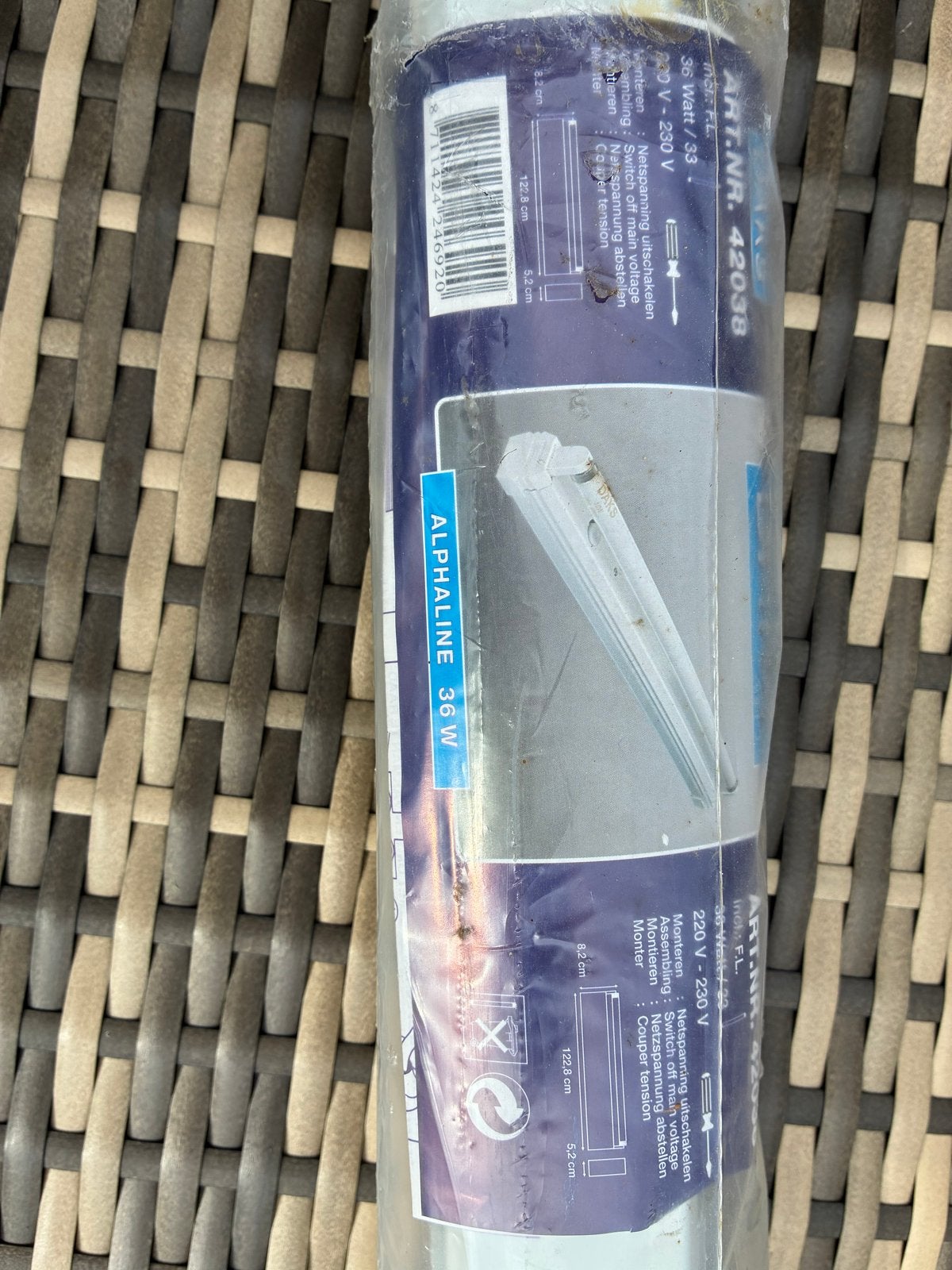 Nieuwe TL-armatuur 36W - ALPHALINE, Overige typen, Nieuw, Overige fittingen, Ophalen