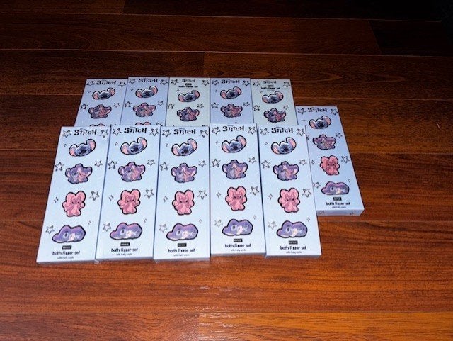 Partij van 11 doosjes Stitch Bath Fizzer Sets (advr 98), Ophalen of Verzenden, Nieuw, Bad & Douche