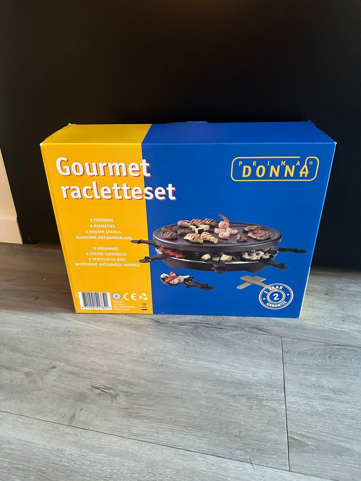 Gourmet set 8 personen nieuw in doos, Ophalen of Verzenden, Nieuw