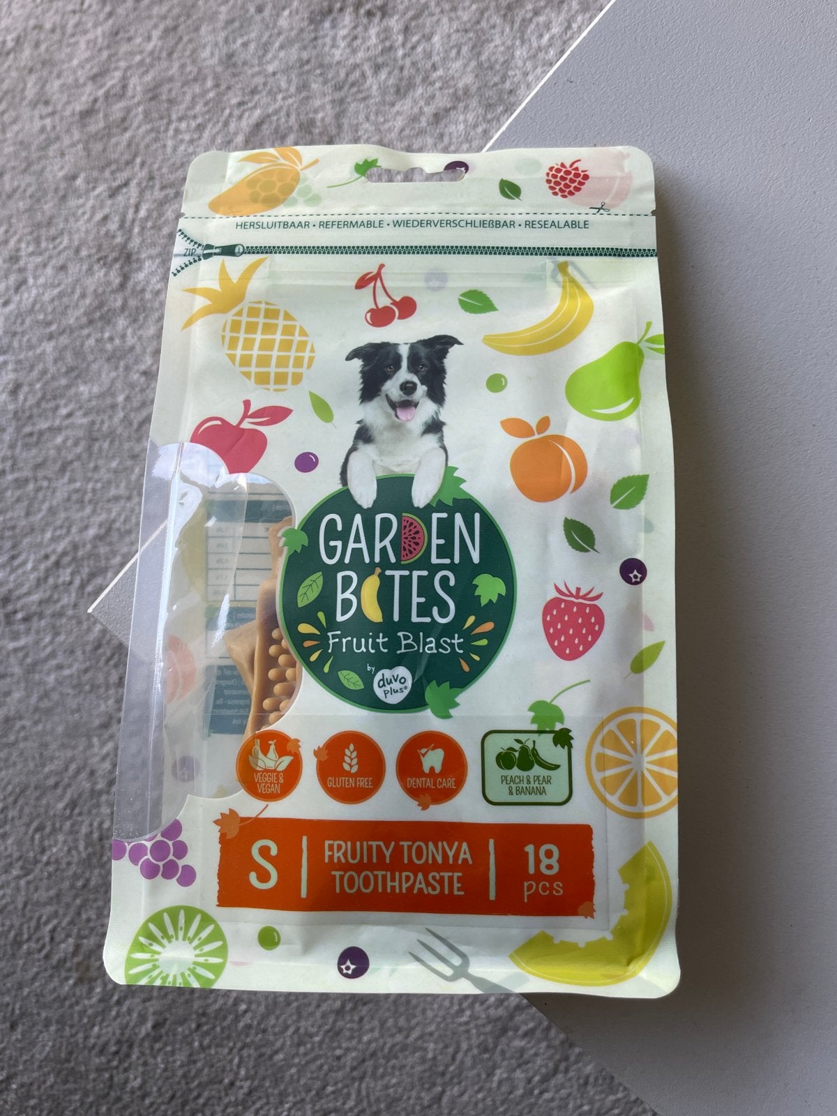 Garden Bites Fruit Blast hondensnack, Ophalen of Verzenden