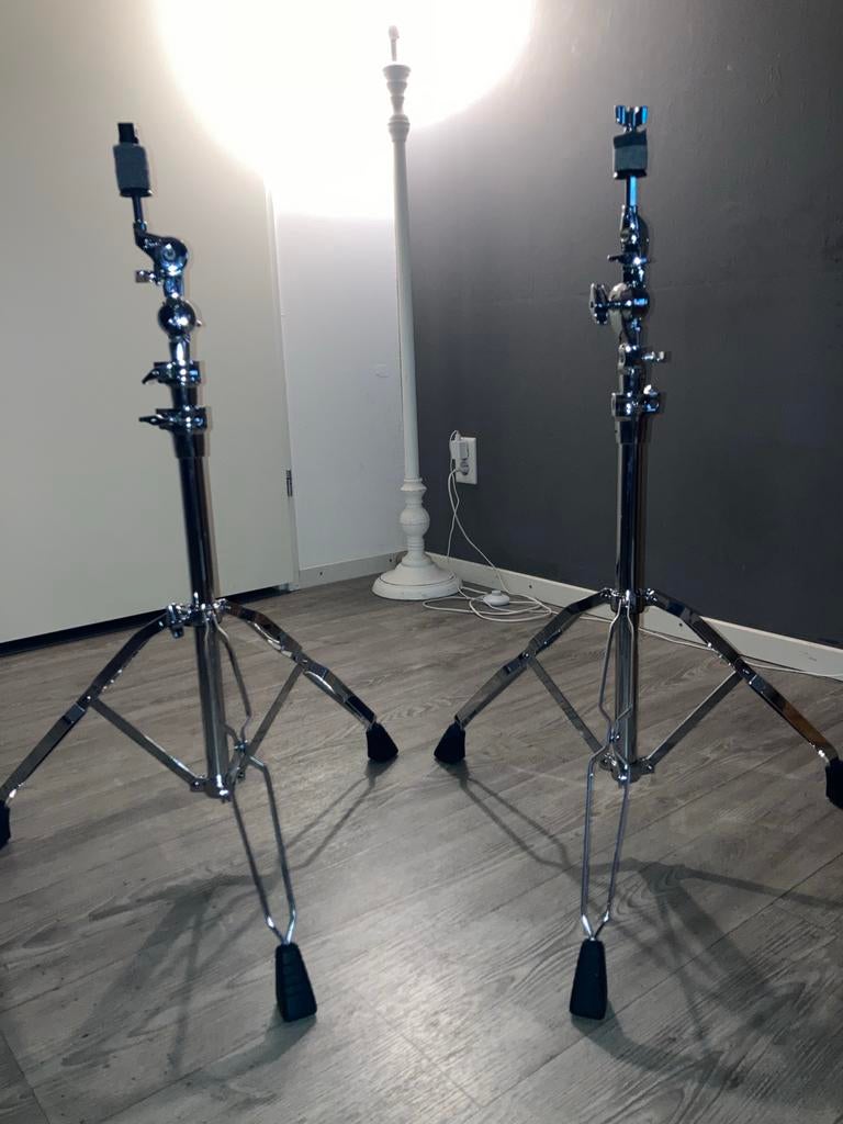 Pearl Cymbal Boom stand Statieven (2 stuks), Ophalen, Zo goed als nieuw, Instrumentstandaard, Drums of Percussie