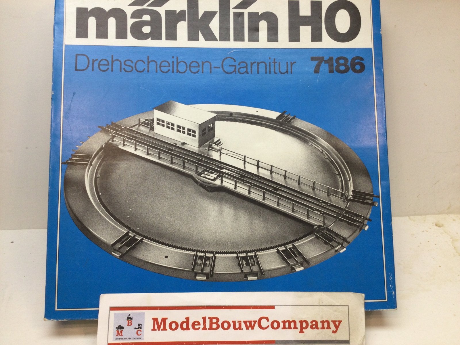 Marklin 7186 Draaischijf Ho  M Rails analoog, Hobby en Vrije tijd, Modeltreinen | H0, Wisselstroom, Brug, Tunnel of Gebouw, Ophalen of Verzenden