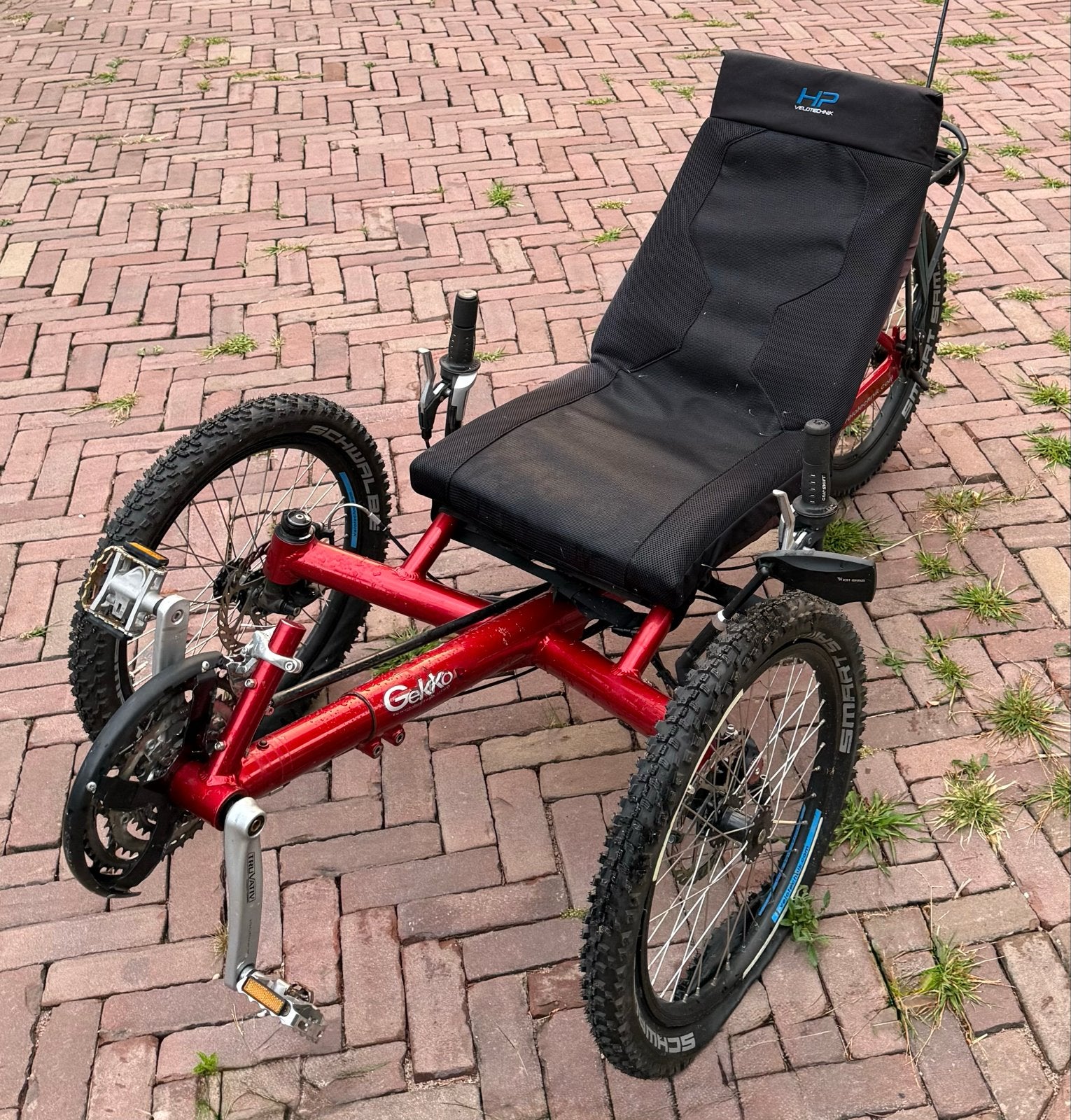 HP Velotechnik Gekko Fx 20, Fietsen en Brommers, Onderstuur, Zo goed als nieuw, Schijfrem, Ophalen