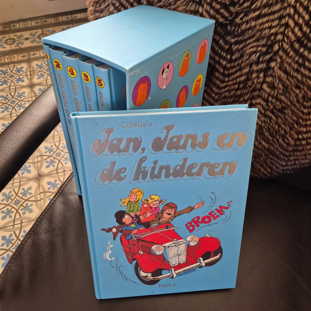 Verzamelbox Jan Jans en de kinderen 6 delen, Boeken, Jan Kruis, Complete serie of reeks, Ophalen of Verzenden, Zo goed als nieuw