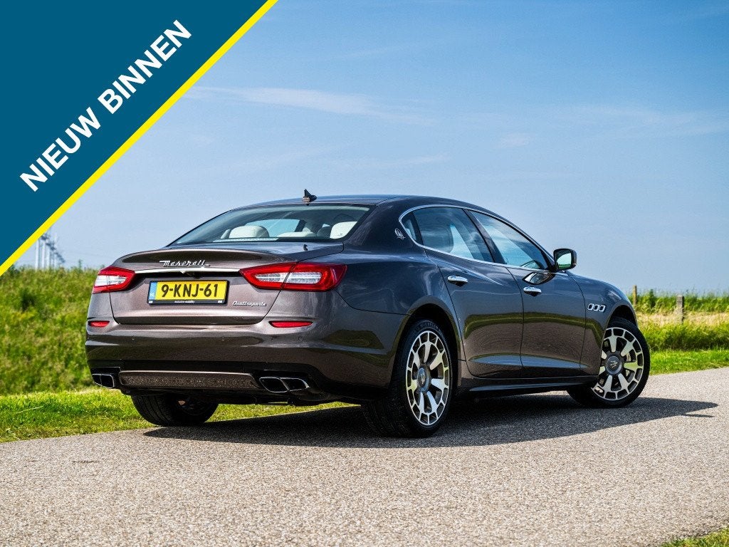 Maserati Quattroporte 3.8 V8 GTS Orig NL 2nd Owner Full Hist, Auto's, Automaat, Euro 5, Achterwielaandrijving, Gebruikt