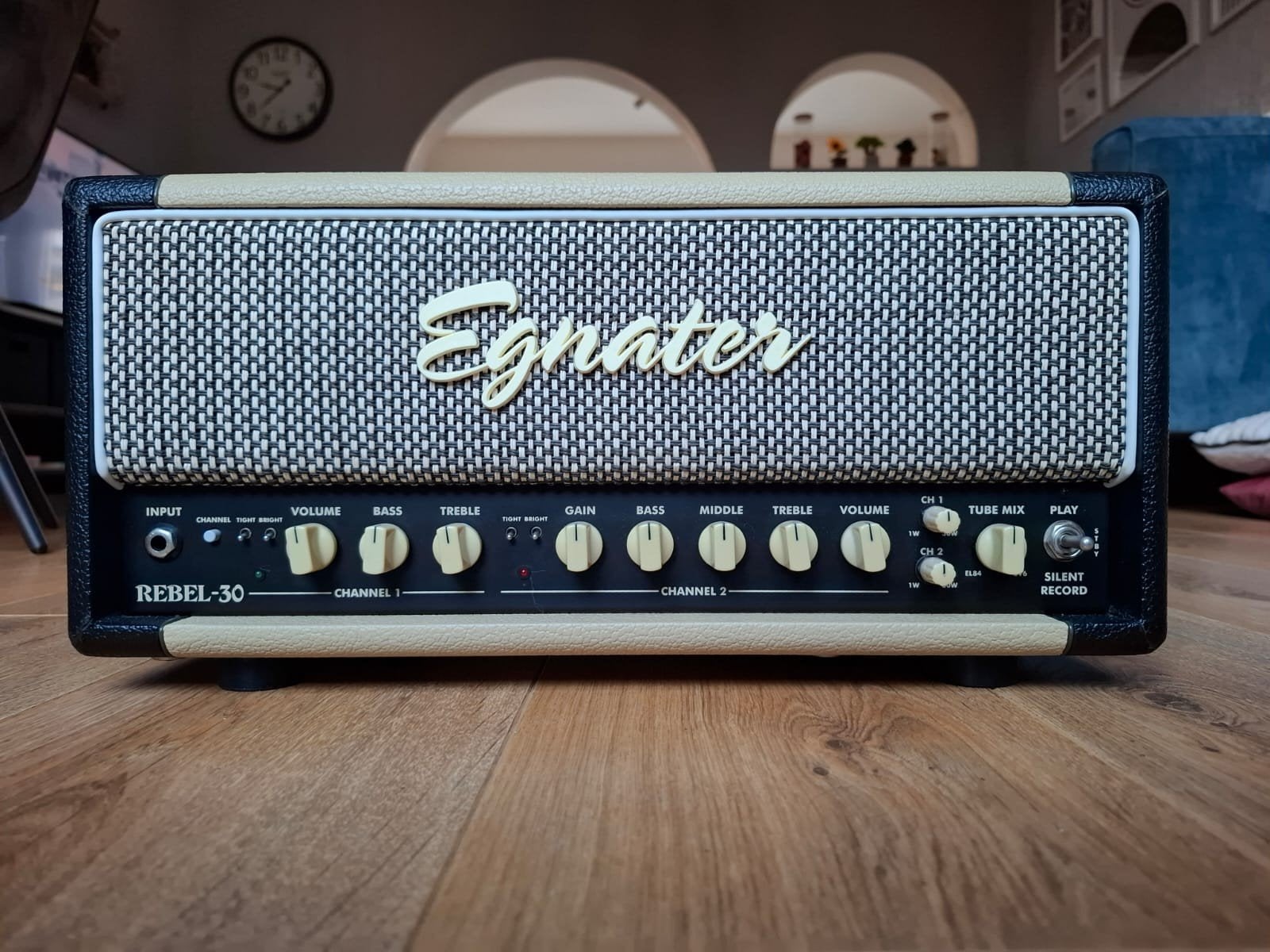 Egnator Rebel 30 Head & Blackstar HTV-112, Ophalen, Zo goed als nieuw, Gitaar, Minder dan 50 watt