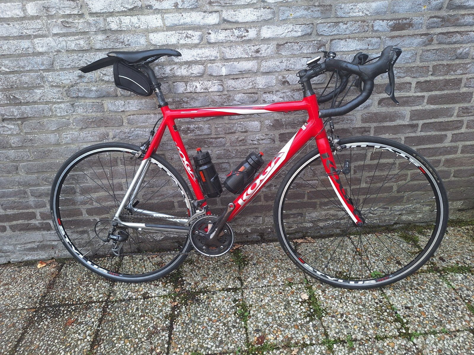 Koga Racefiets - Rood met Shimano 105, Ophalen, 28 inch, Gebruikt, Aluminium