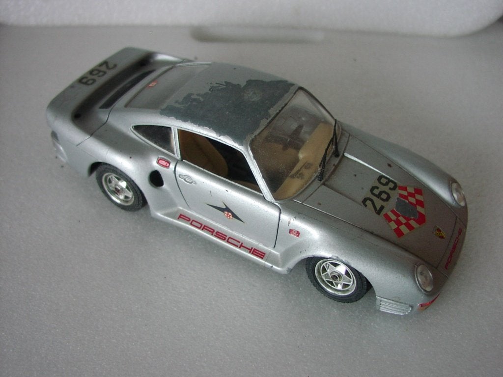 Porsche 959 Bburago 1:24, Verzenden, Gebruikt, Auto, Bburago