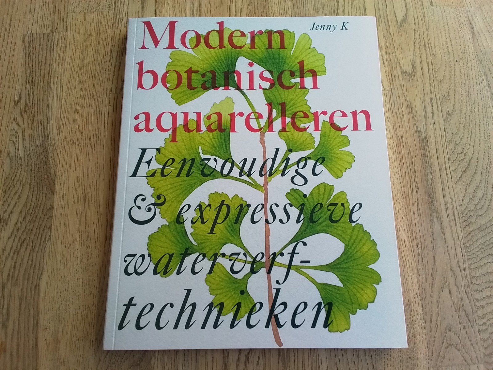 Modern botanisch aquarellen Jenny K., Ophalen, Nieuw