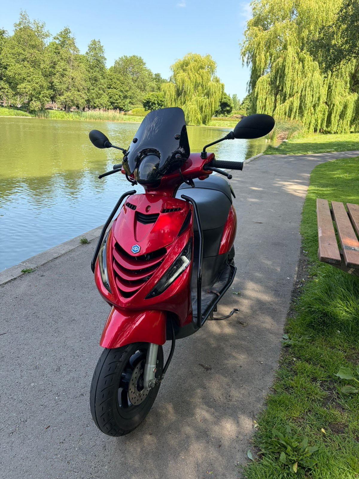Piaggio zip, Ophalen, Zo goed als nieuw, Benzine, Zip