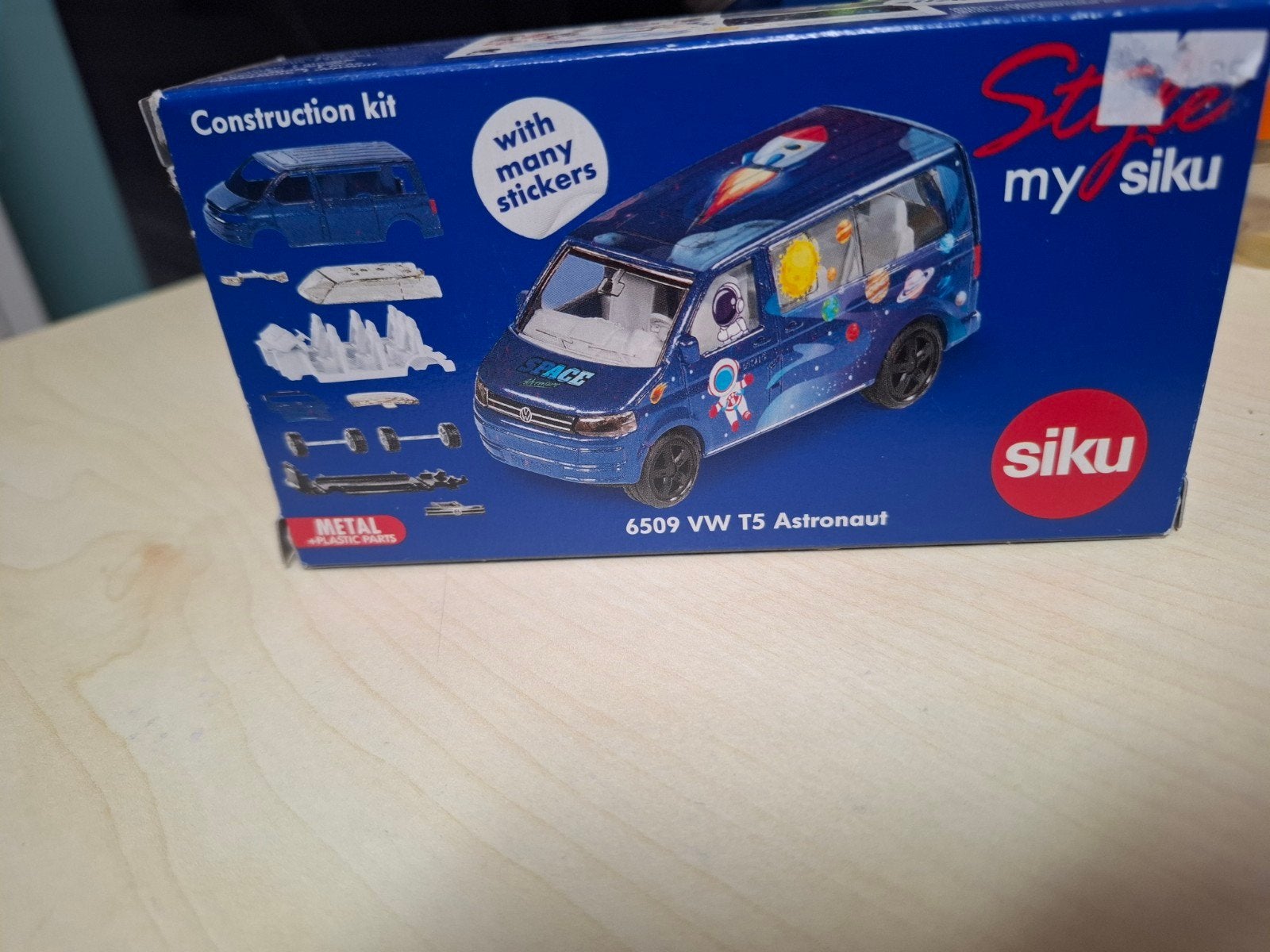 Siku VW T5 Astronaut Bouwpakket - Nieuw in doos, Hobby en Vrije tijd, Ophalen of Verzenden, Nieuw, Auto, SIKU