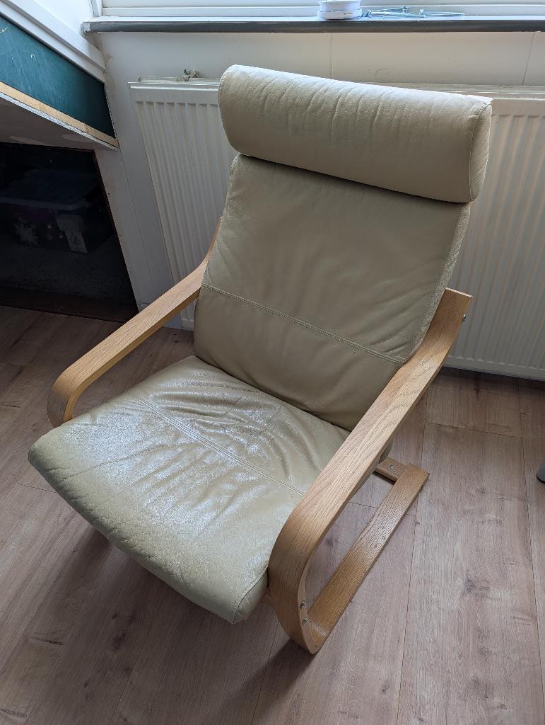 Ikea Poäng fauteuil/ stoel, Ophalen, Gebruikt, Overige kleuren, Eén