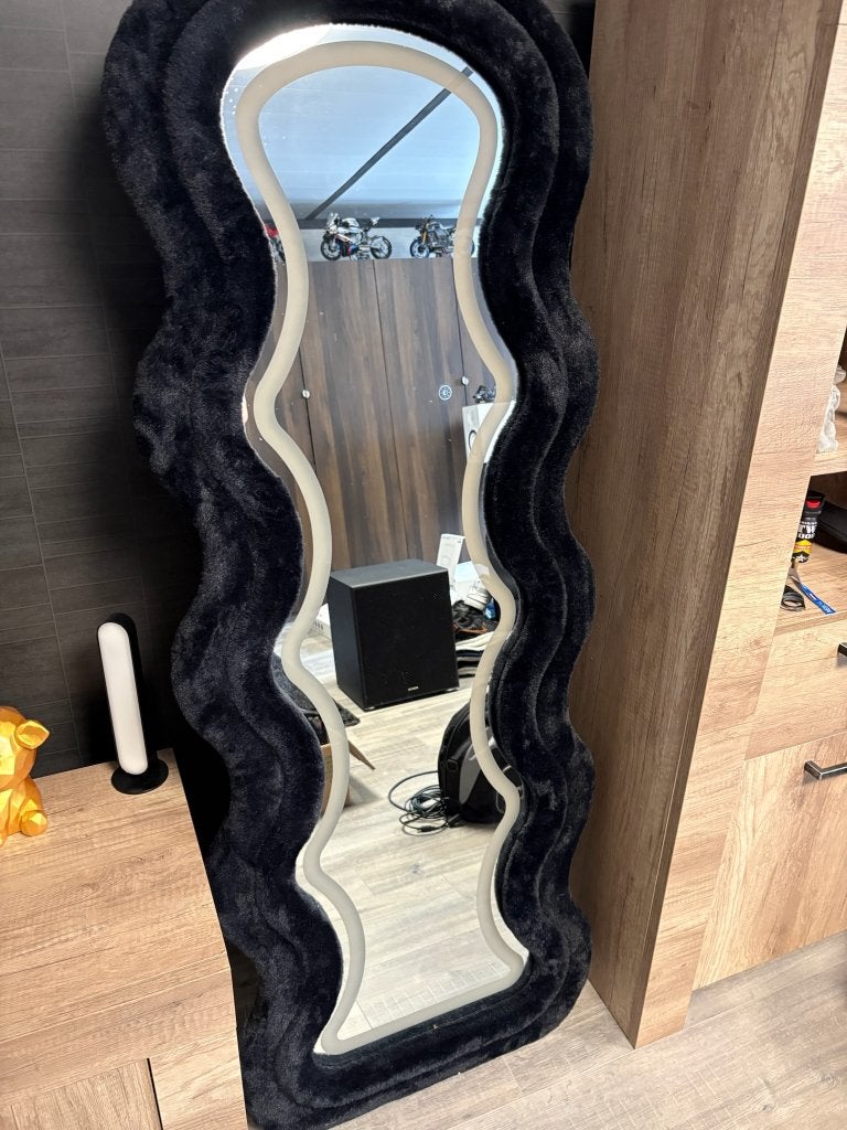 Teddy Spiegel met LED Verlichting – Nette Staat, Ophalen, Minder dan 50 cm, Zo goed als nieuw, Minder dan 100 cm