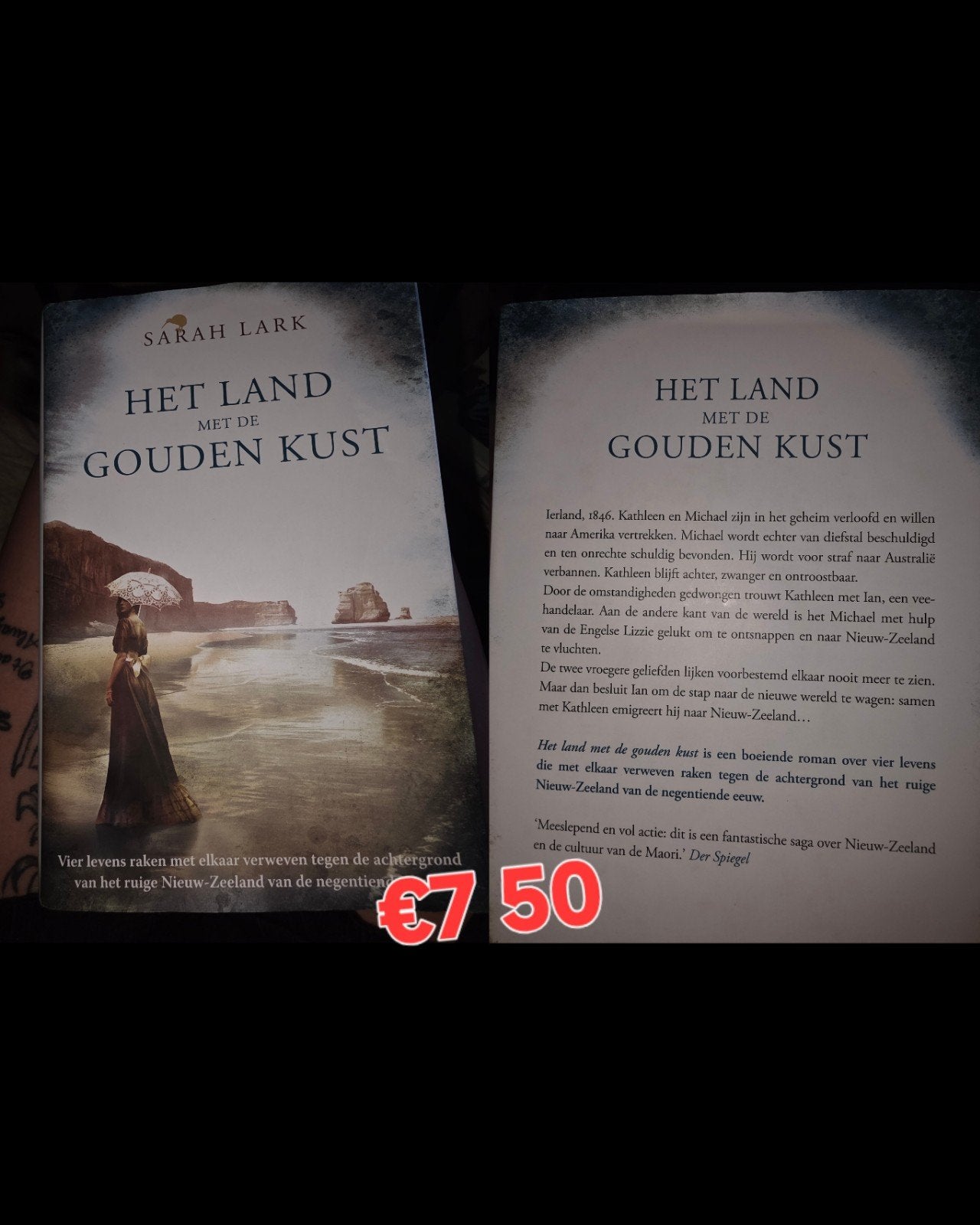 het land met de gouden kust sarah lark, Ophalen of Verzenden, Zo goed als nieuw