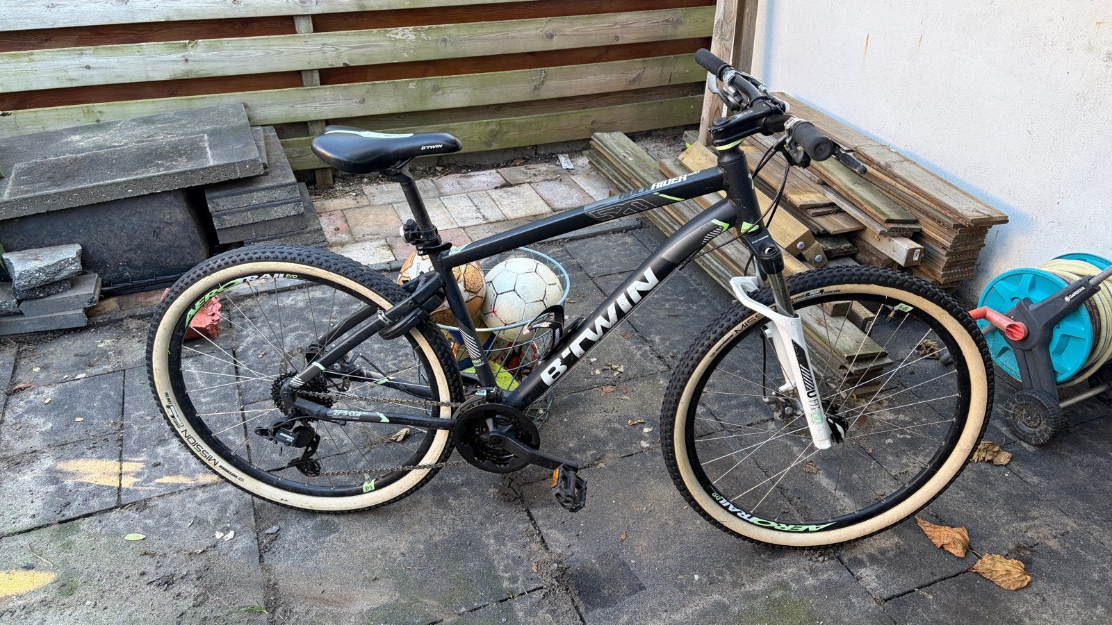 B'Twin Rockrider 520 Mountainbike 27.5 inch, Gebruikt, Hardtail, Heren, Schijfrem