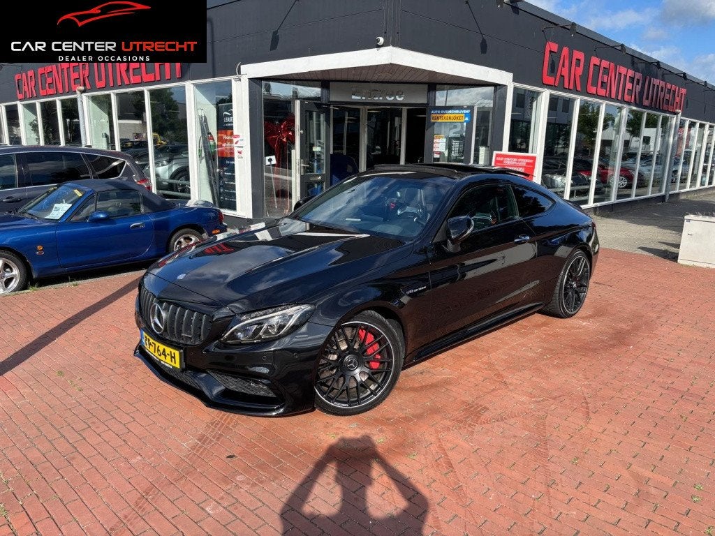 Mercedes-Benz C-Klasse Coupé AMG 63 S 510PK | full opties |, Automatische klimaatregeling, Gebruikt, 1700 kg, 4 stoelen