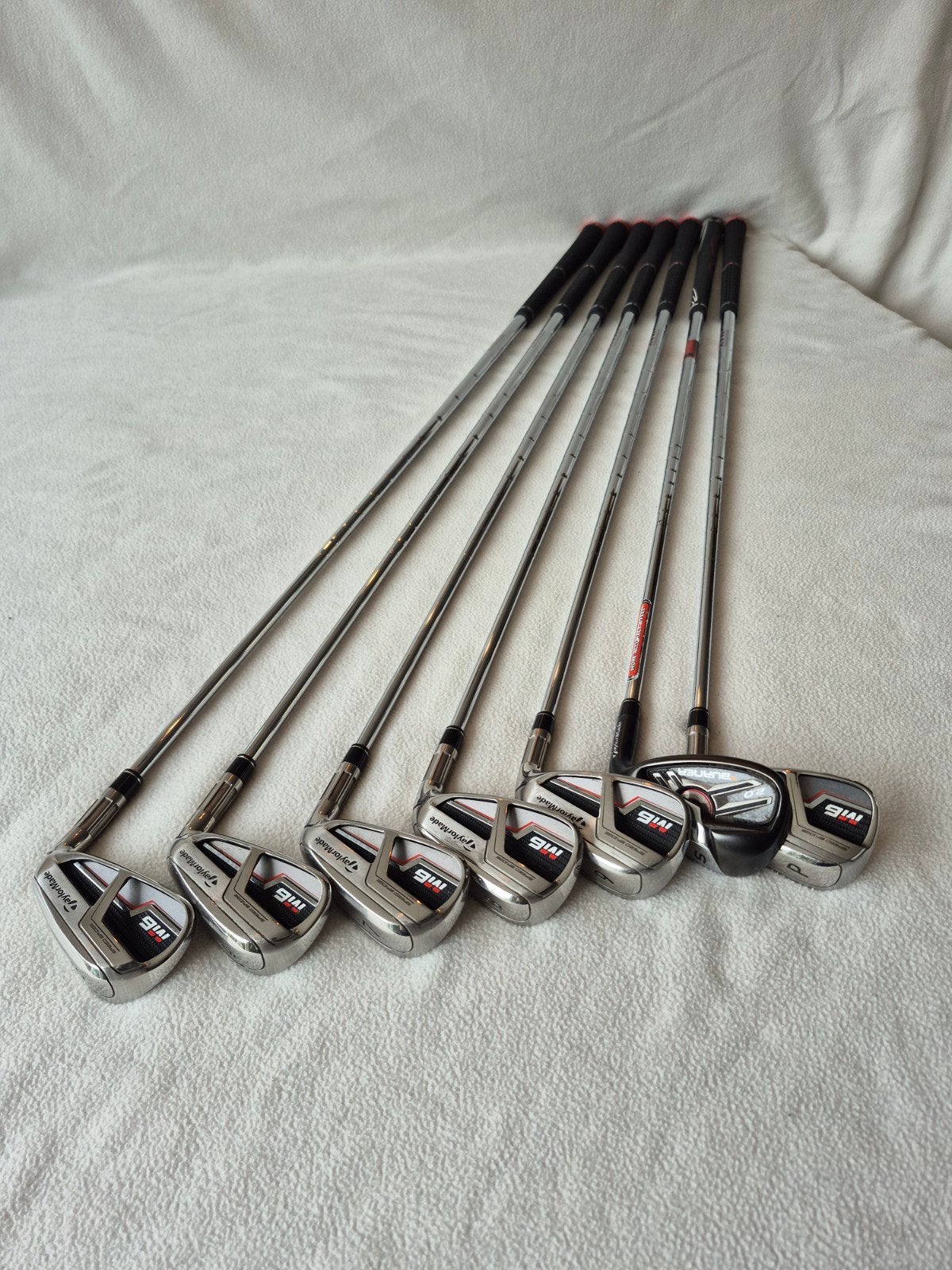 TaylorMade M6  Golfclubs Set (5-P, SW,), Sport en Fitness, Ophalen, Zo goed als nieuw, Set
