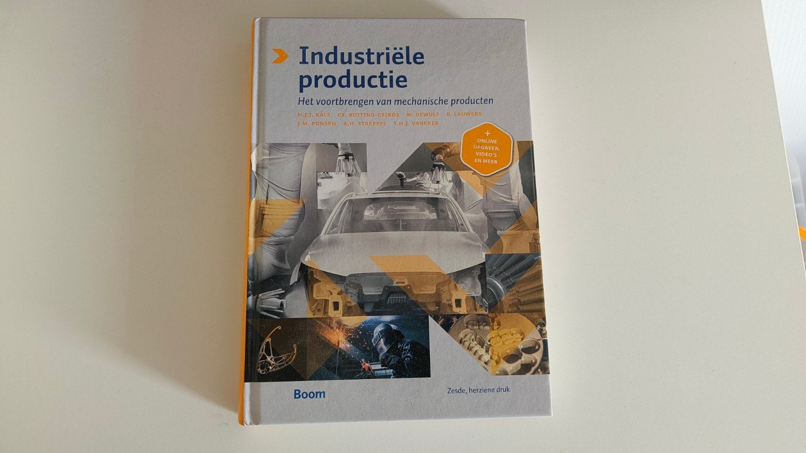 Industriële Productie, Boeken, Techniek, Ophalen of Verzenden, Zo goed als nieuw, Werktuigbouwkunde, Onbekend