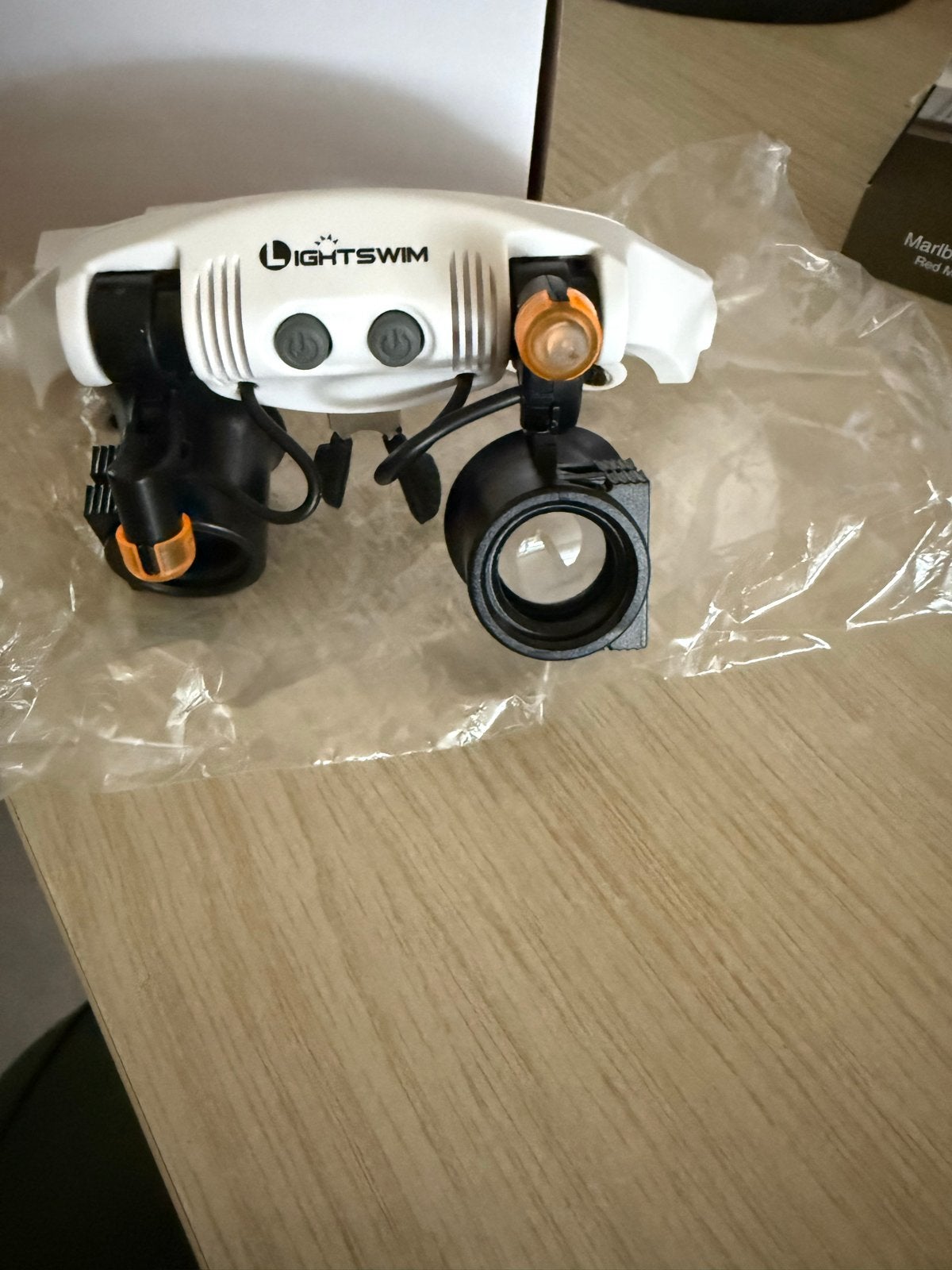 Hoofdband vergrootglas met LED verlichting en verwisselbare, Ophalen of Verzenden, Nieuw, Loeplamp