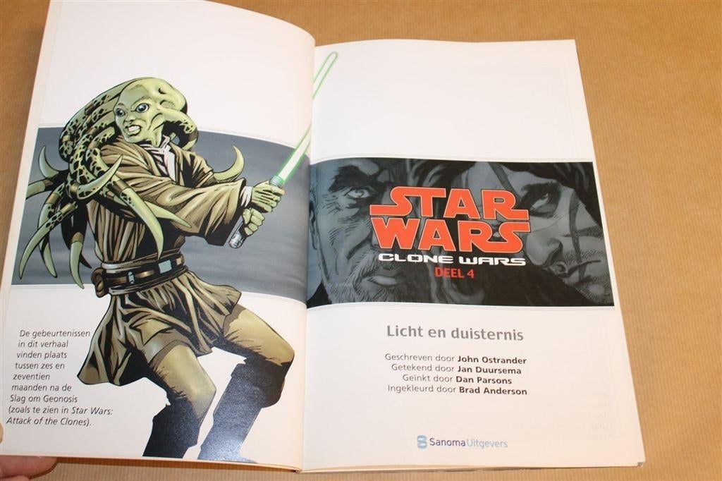 Star Wars Clone Wars 4 — Licht & Duisternis, Boeken, Strips | Comics, Eén comic, Ophalen of Verzenden, Gelezen, Amerika