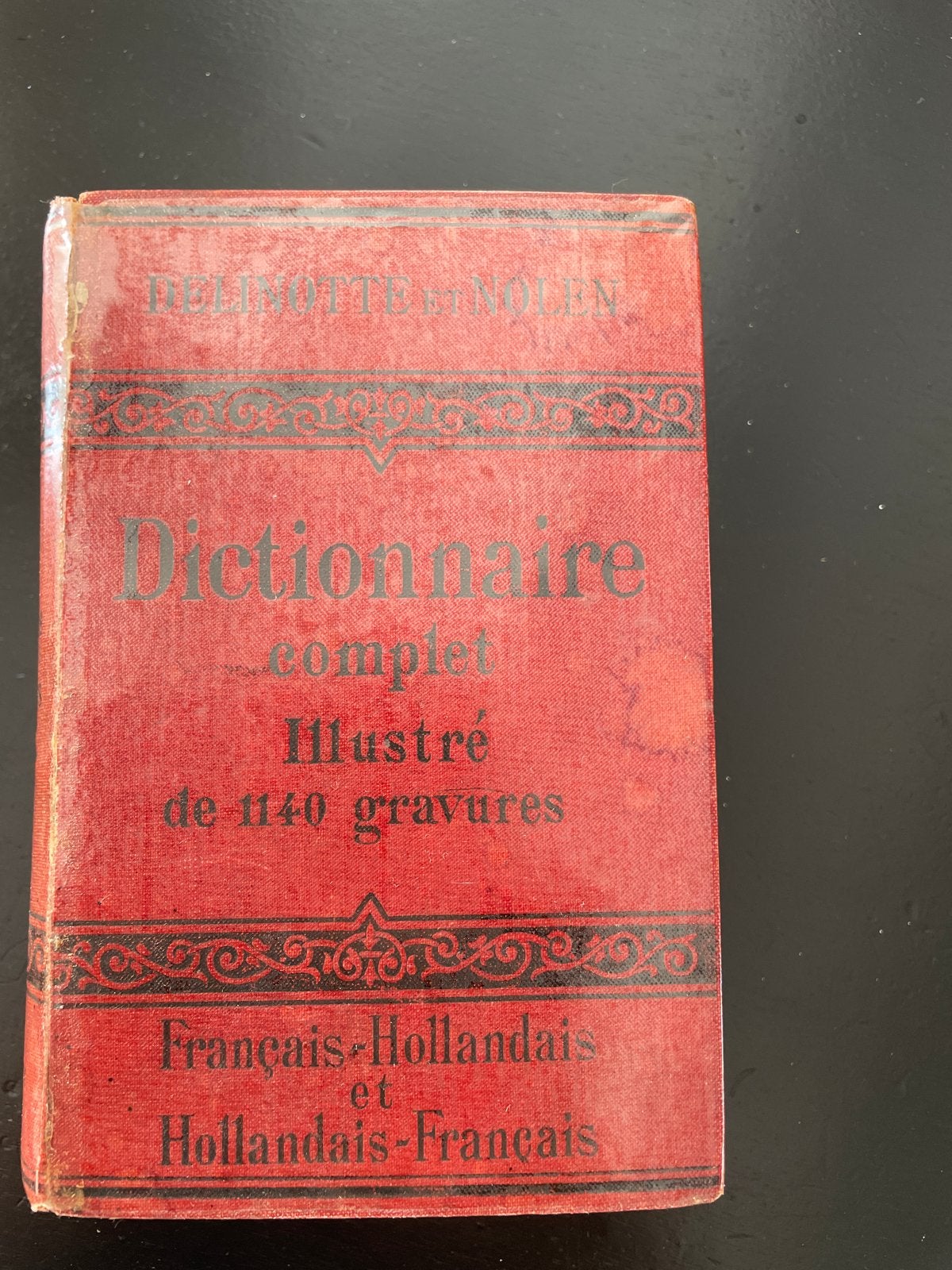 Oud Frans-Nederlands woordenboek uit 1888, Ophalen of Verzenden, Gelezen, Overige uitgevers, Frans