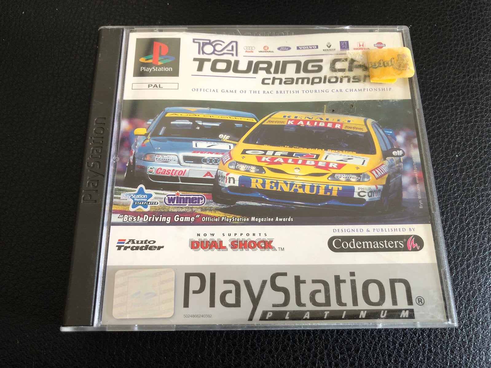 PS1, Toca Touring Car Racing Platinum #2, 1 speler, Racen en Vliegen, Ophalen of Verzenden, Zo goed als nieuw