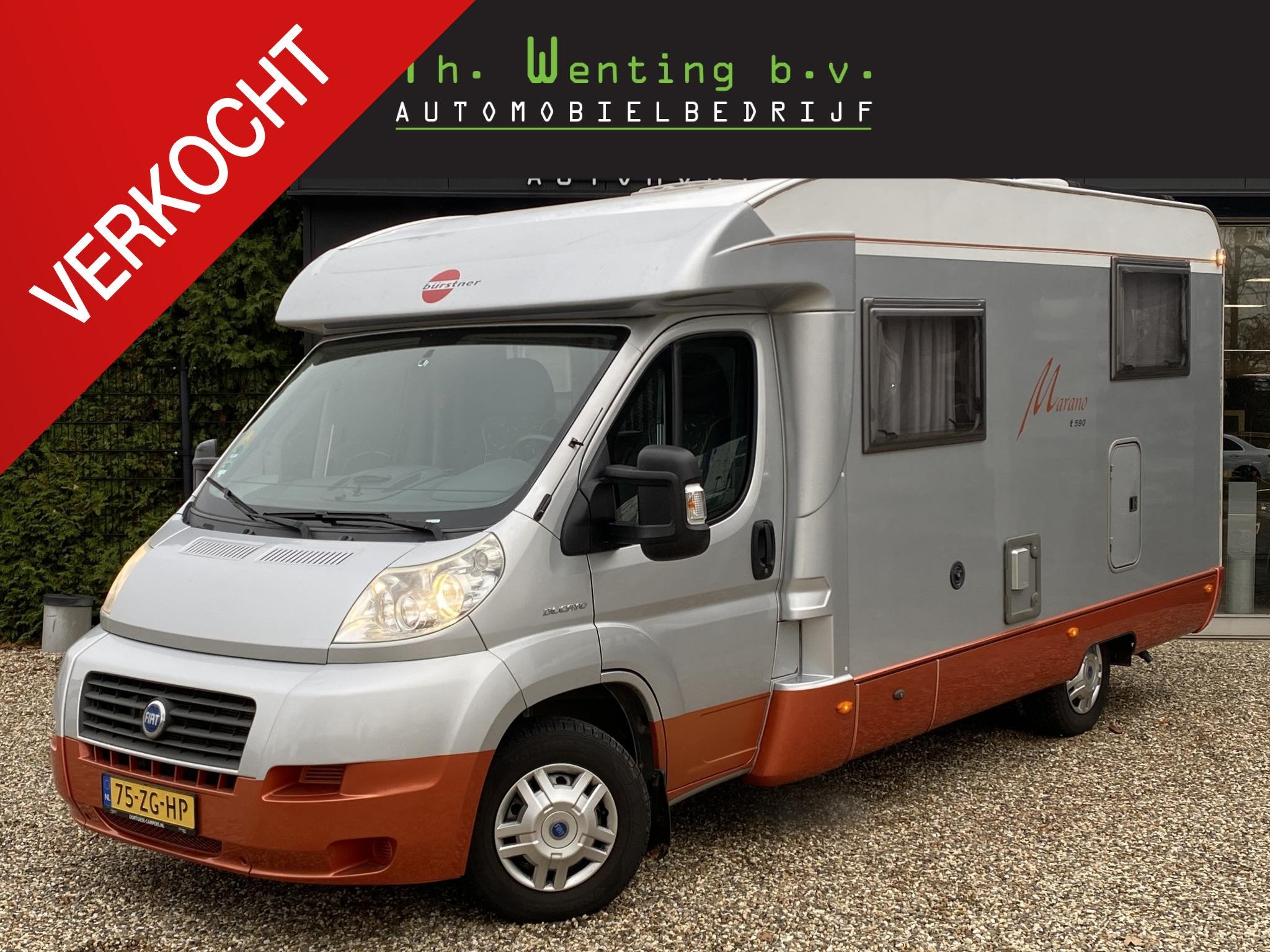 Buerstner 590 Camper | Cruise Control | Treinzit | Dwarsbed, Caravans en Kamperen, 6 tot 7 meter, Diesel, Particulier, Bürstner