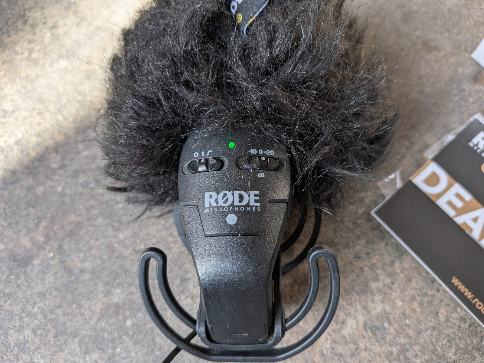 Røde Video Stereo mic Pro met Deadkitten, Audio, Tv en Foto, Fotocamera's Digitaal, Ophalen, Zo goed als nieuw, Overige typen