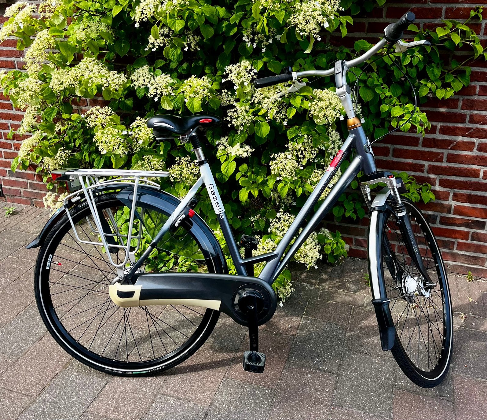 Gazelle Eclipse Limited damesfiets, Ophalen, 53 tot 56 cm, Versnellingen, Zo goed als nieuw