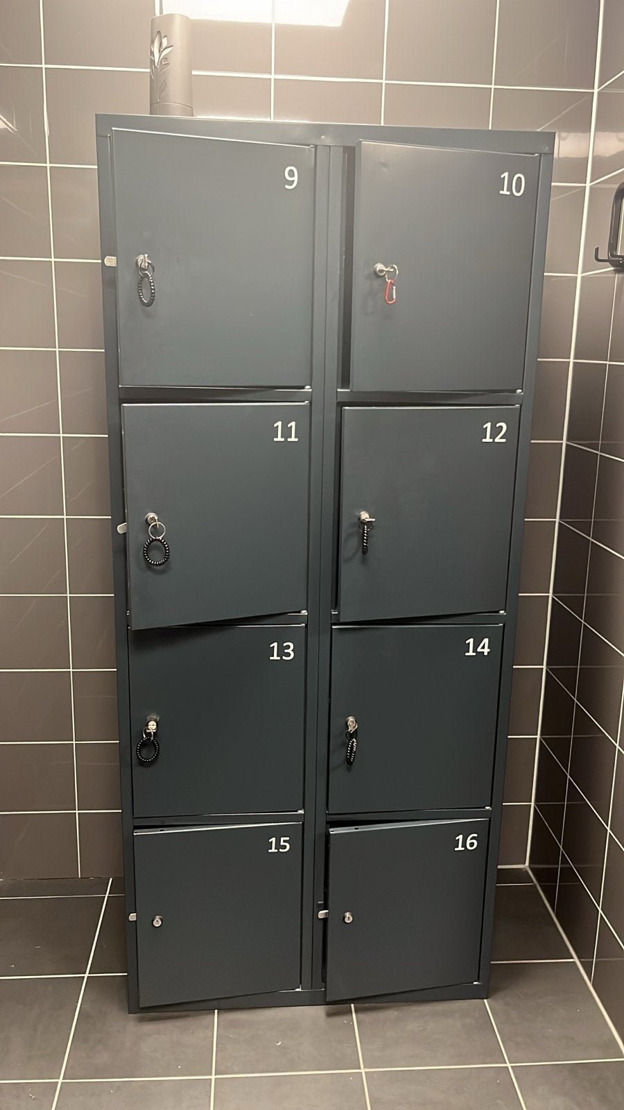 Twee lockerkasten met sleutels, Ophalen of Verzenden, Gebruikt