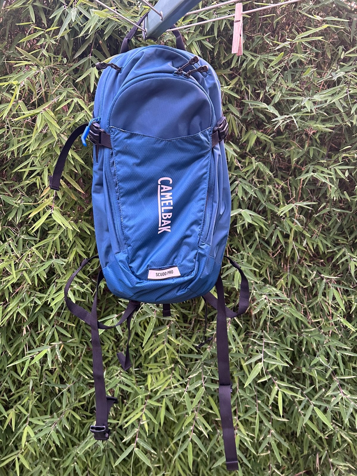 Camelbak Scudo Pro blauw 12l, Sport en Fitness, Bergsport en Wandelen, Ophalen of Verzenden, Zo goed als nieuw, Rugzak
