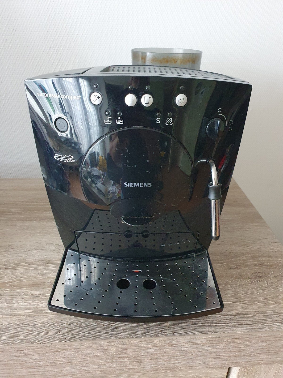 Surpresso compact, Ophalen, Koffiemachine
