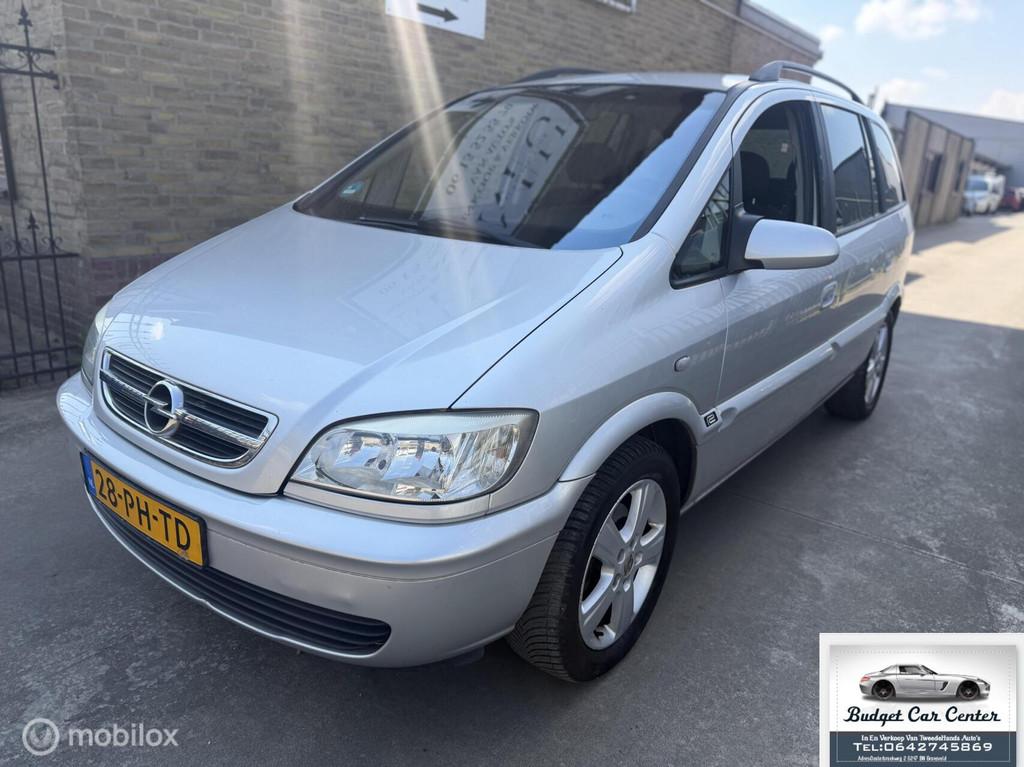 Opel Zafira 1.8-16V Design Edition 7 persoons, Auto's, Opel, Bedrijf, Te koop, Zafira, ABS, Airbags, Airconditioning, Boordcomputer