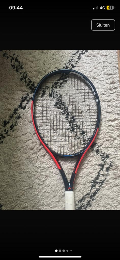 Tennis racket HEAD nieuw, Ophalen of Verzenden, Zo goed als nieuw, Head, Racket