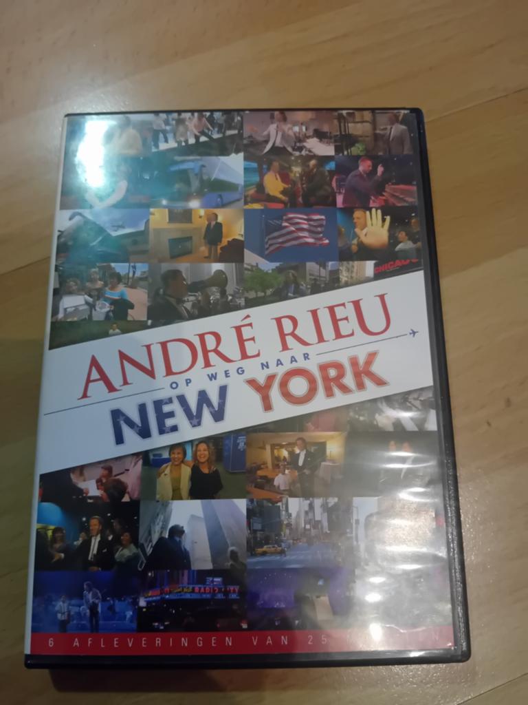 André Rieu: Op weg naar New York DVD, Alle leeftijden, Ophalen of Verzenden, Gebruikt, Muziek en Concerten
