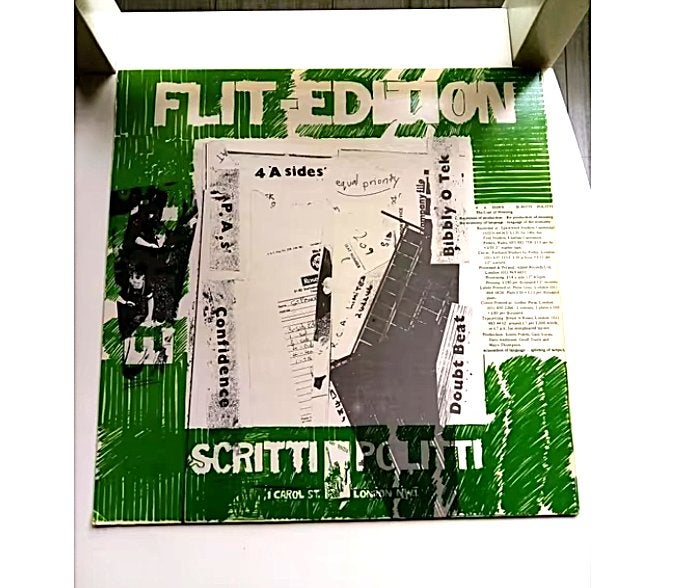 original maxi-single-scritti politti-4 A sides *1979*, Fotohoes, Overige genres, Ophalen of Verzenden, Zo goed als nieuw