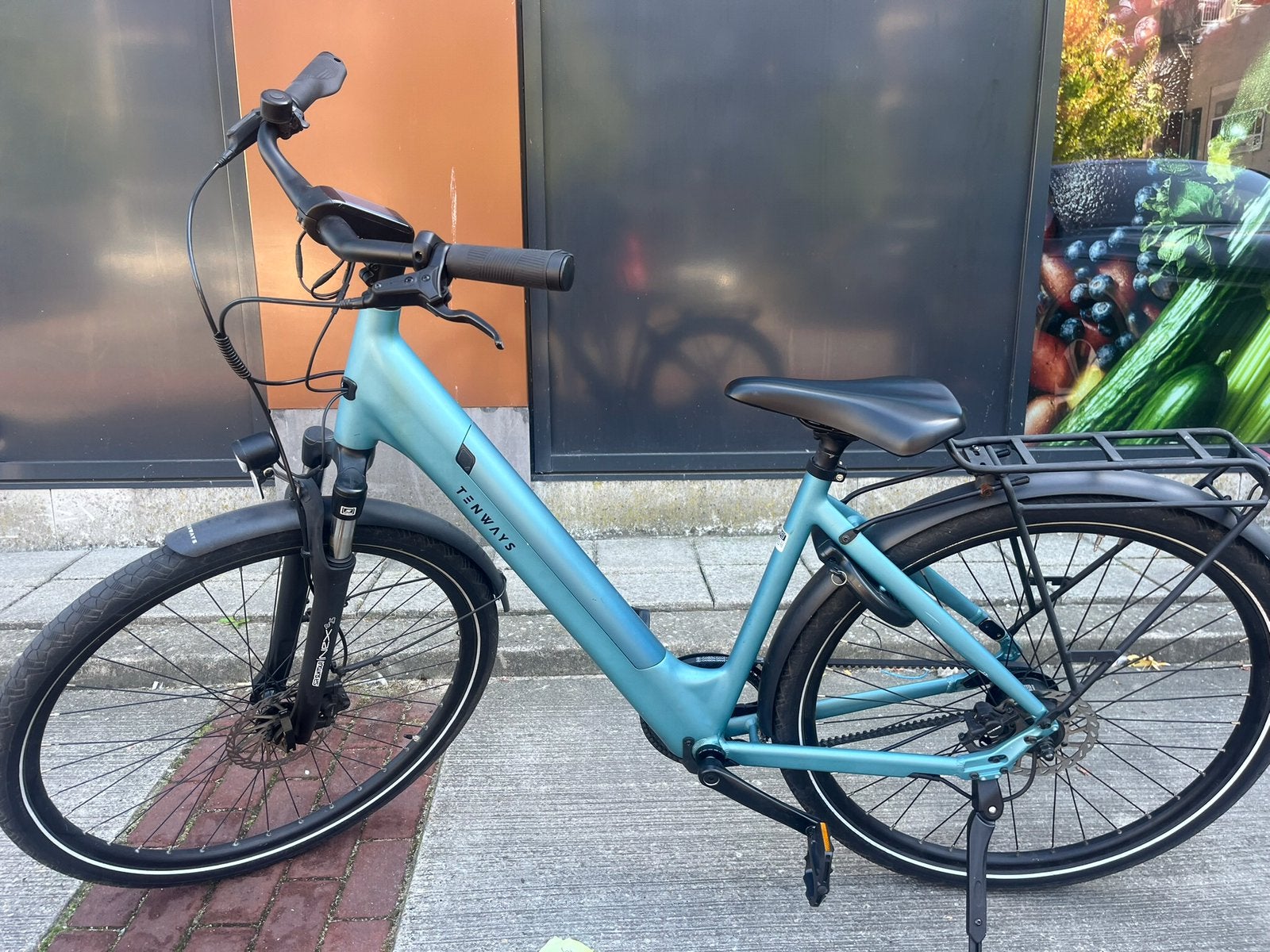 Tenways 800s blauw 50, Overige merken, Gebruikt, Aluminium, 49 tot 53 cm