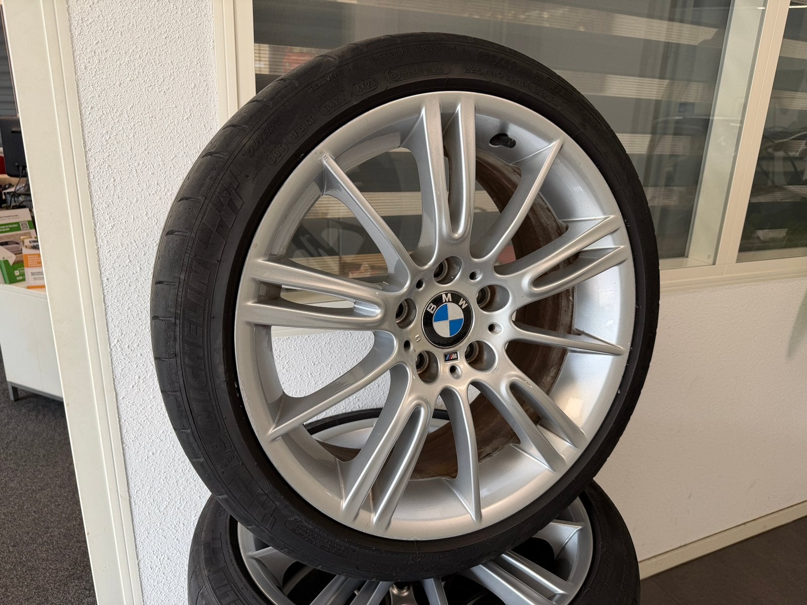 OEM 18” Style 193M Styling 193 incl MichelinsE36 E46 E90 E87, Auto-onderdelen, 18 inch, Banden en Velgen, Ophalen of Verzenden