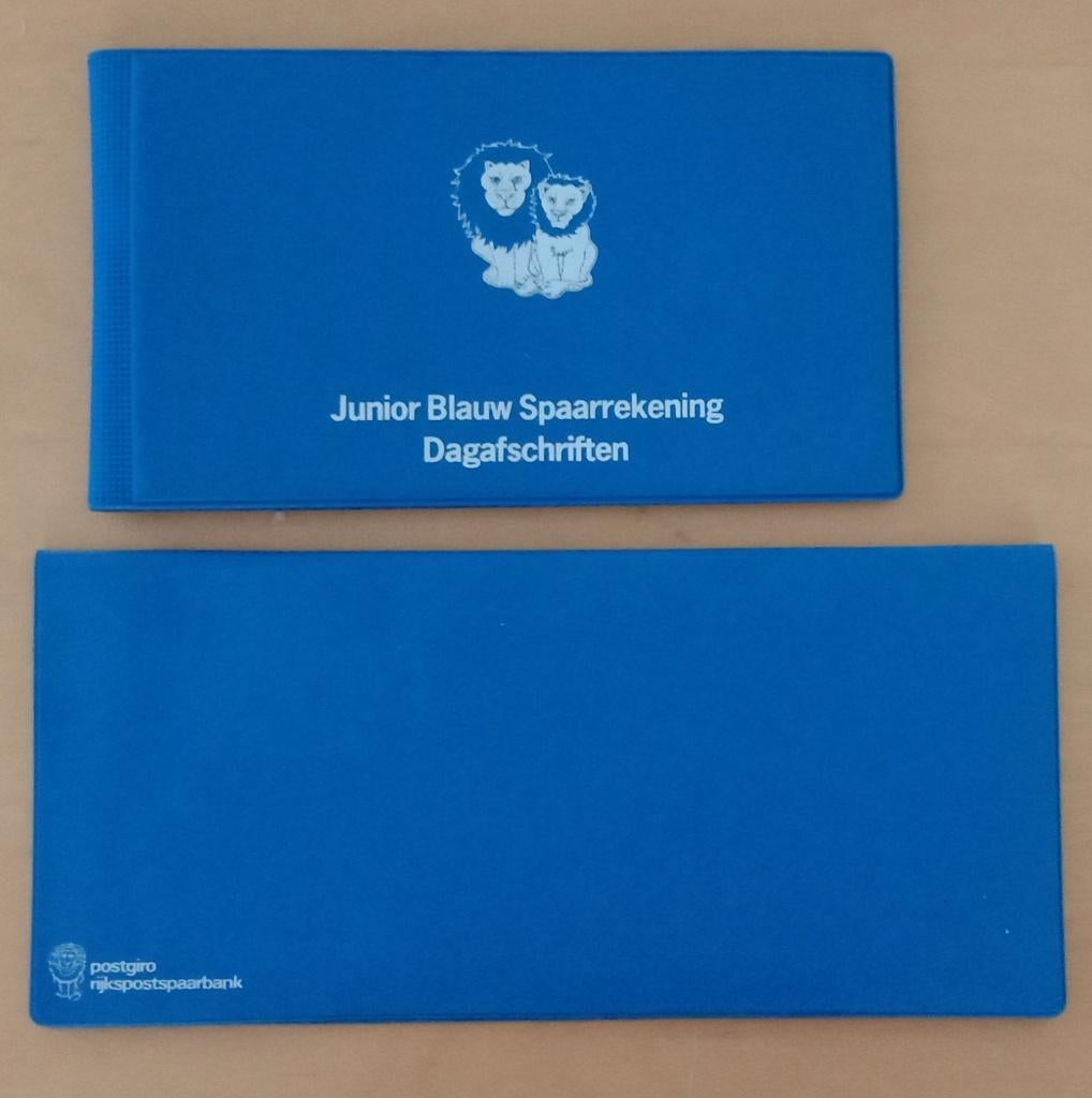 retro giro blauw spraarek mapjes, Verzamelen, Ophalen of Verzenden, Huis en Inrichting