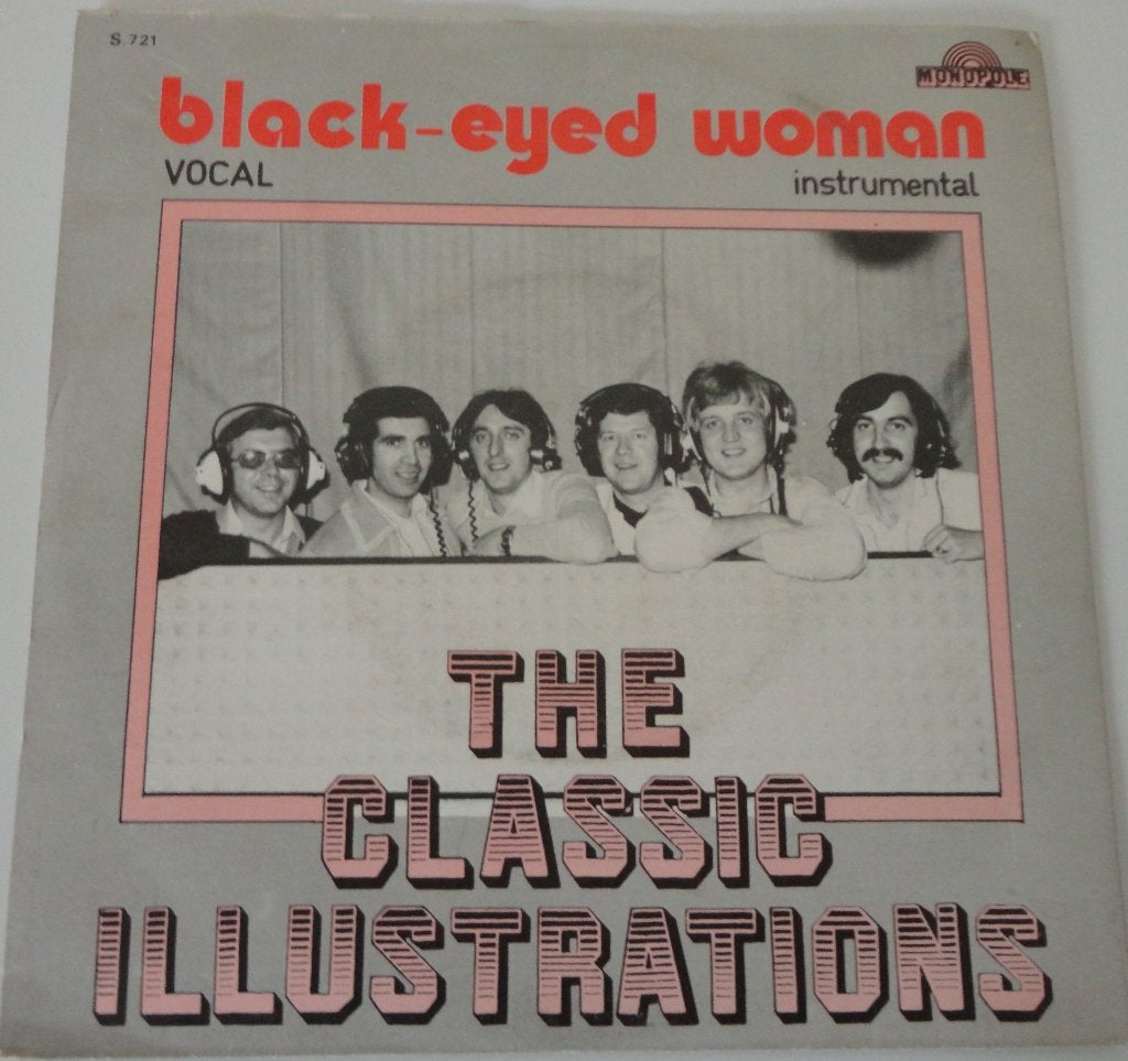 The Classic Illustrations > Black eyed woman, Cd's en Dvd's, Vinyl Singles, Gebruikt, 7 inch, Single, Ophalen of Verzenden