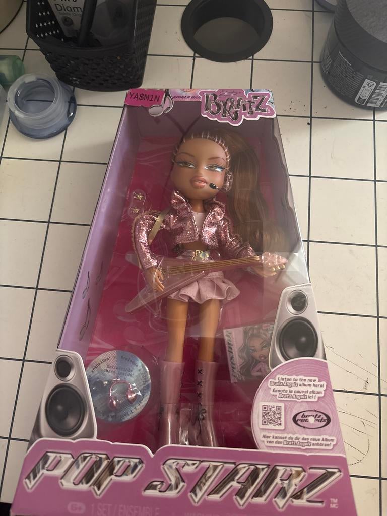 Bratz Pop Starz Yasmin Popster Doll - Nieuw in doos, Ophalen of Verzenden, Nieuw, Meisje