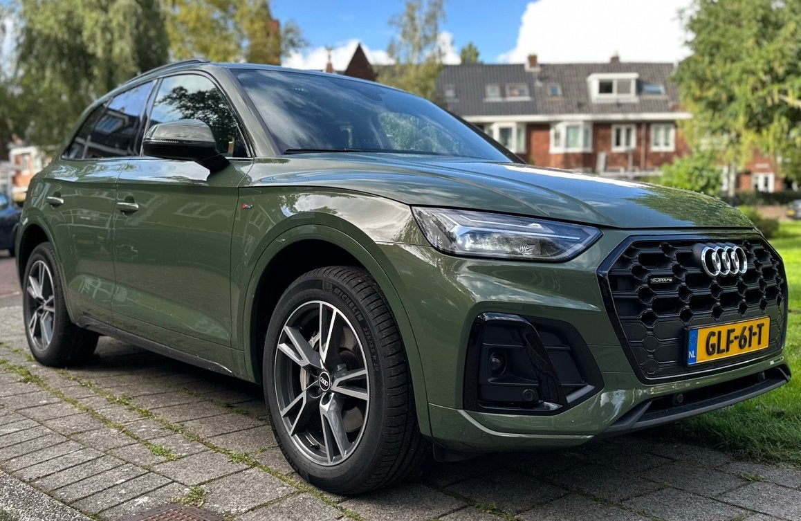 Audi Q5 50 Tfsi e 299pk Phev S Tronic Quattro 2021 Groen, Automaat, Euro 6, Vierwielaandrijving, SUV of Terreinwagen
