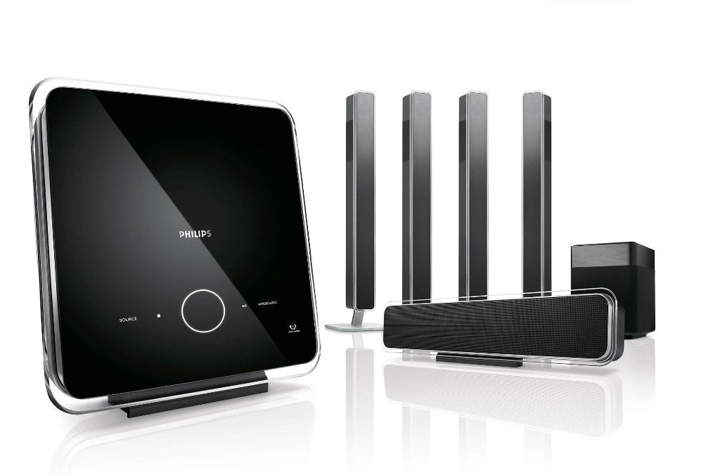 Philips HTS 9810 design homecinema set nieuwstaat, Audio, Tv en Foto, Home Cinema-sets, Overige merken, Soundbar, 70 watt of meer